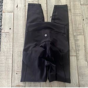 Size 0 Lululemon Black Leggings